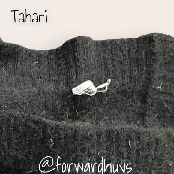 Tahari Wool Blend Poncho Sweater with Cowl Neck Size Small - Picture 10 of 12